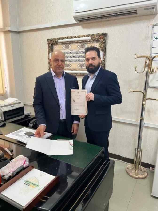 مصطفی پناباد رئیس اتاق اصناف مرکز استان خوزستان شد