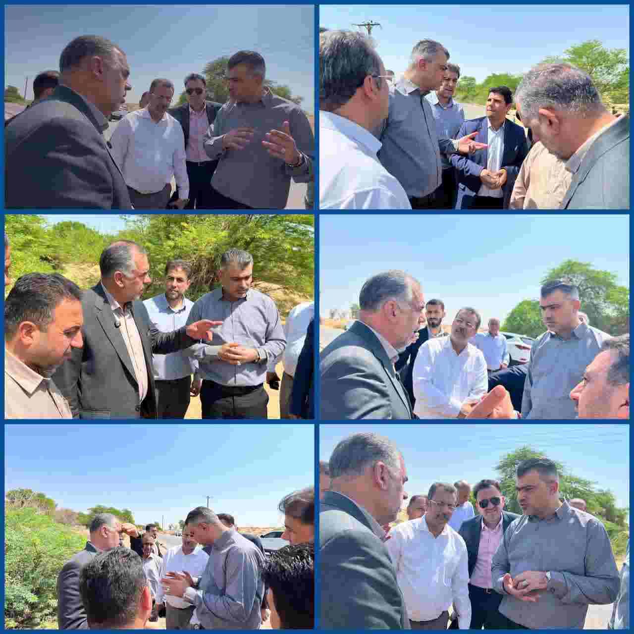 آب پایدار در راه روستاهای خسرج؛ خط انتقال البومرح – حمیدیه شتاب می‌گیرد