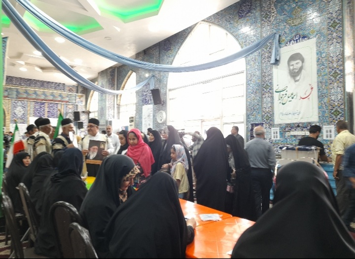  حضور پرشور مردم غیور ما در انتخابات ریاست جمهوری ۱۴۰۳