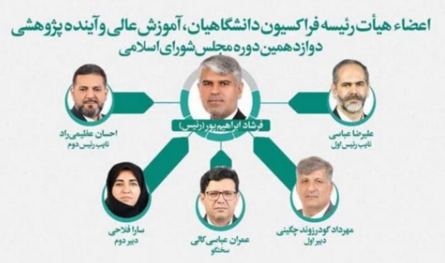 ابراهیم‌پور نماینده ایذه و باغملک رئیس فراکسیون دانشگاهیان مجلس شد